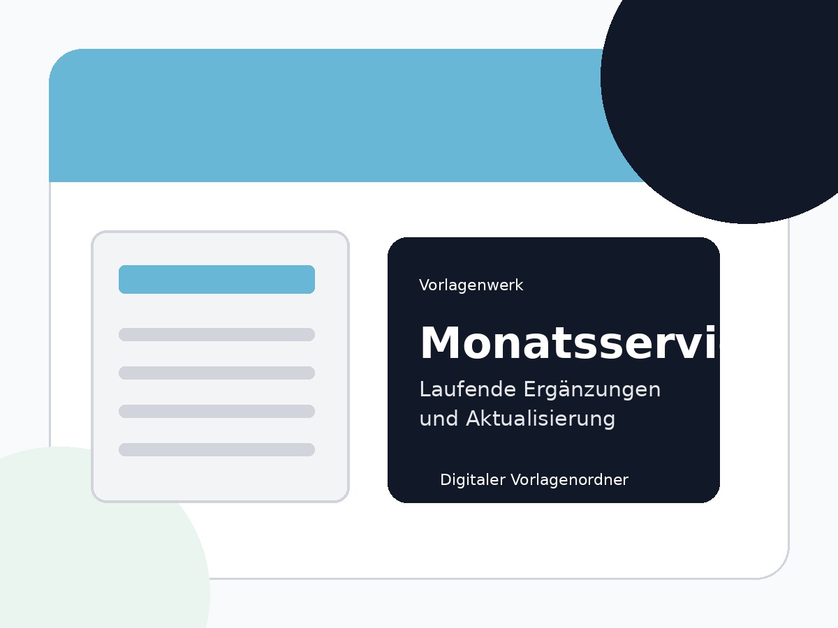Monatsservice